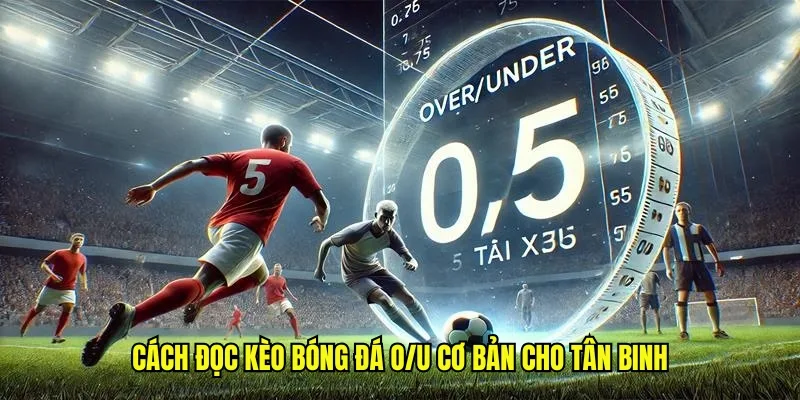 Cách đọc kèo bóng đá O/U cơ bản cho tân binh