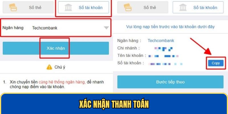 Xác nhận thanh toán thành công